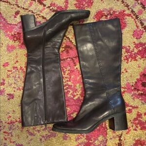 Bandolino Brown Leather Heeled Boots